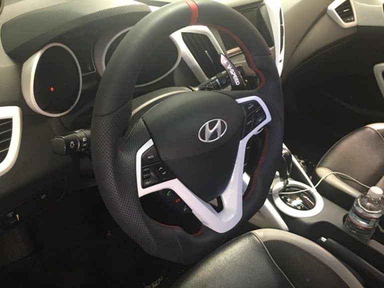20122017 Veloster Turbo or NAV Carbon Fiber Custom Steering Wheel
