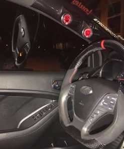 Kia Forte Custom D-Cut Steering Wheel – SoCal Garage Works
