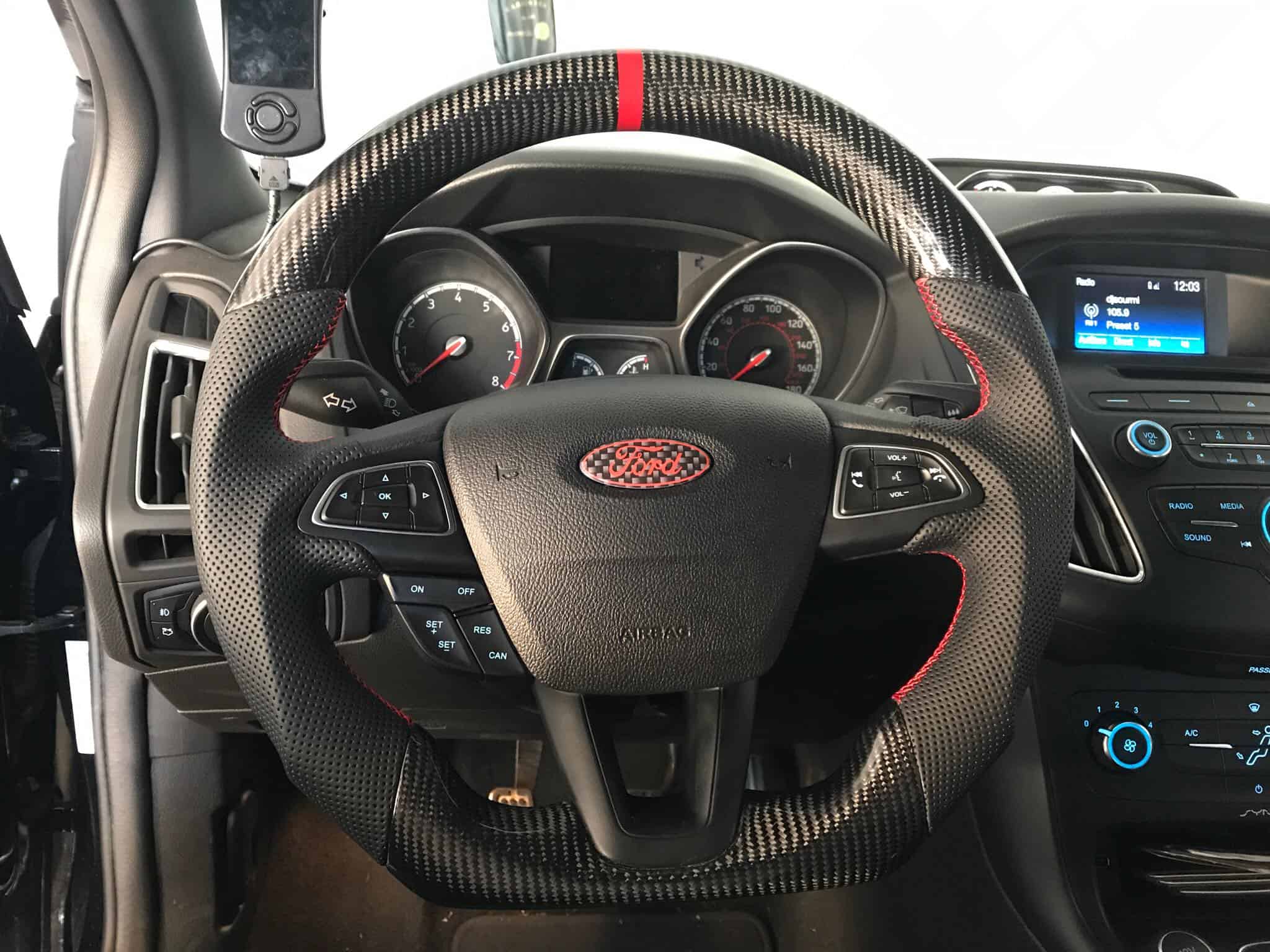 2010 2017 Ford Focus Focus St Rs Custom Steering Wheel
