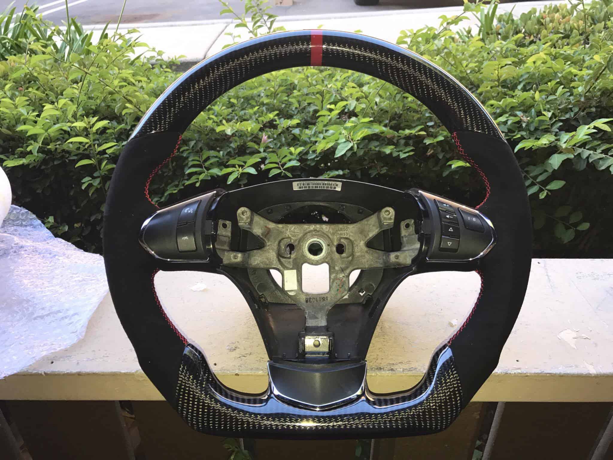 2005-2011 ZR1 Z06 C6 Corvette Carbon Fiber Custom Steering Wheel