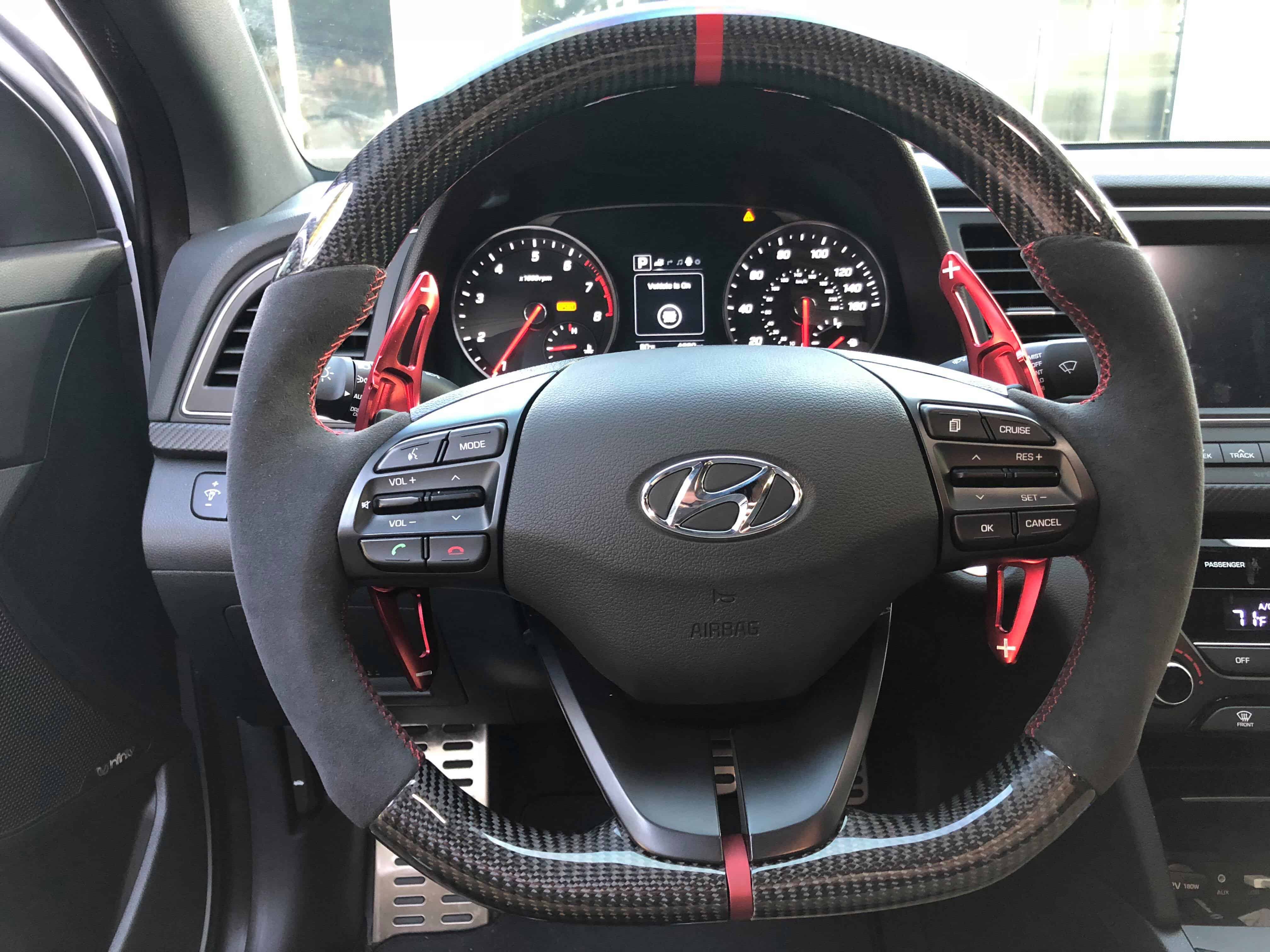 Auto Parts and Vehicles D Type Car Steering Wheel Cover Only For