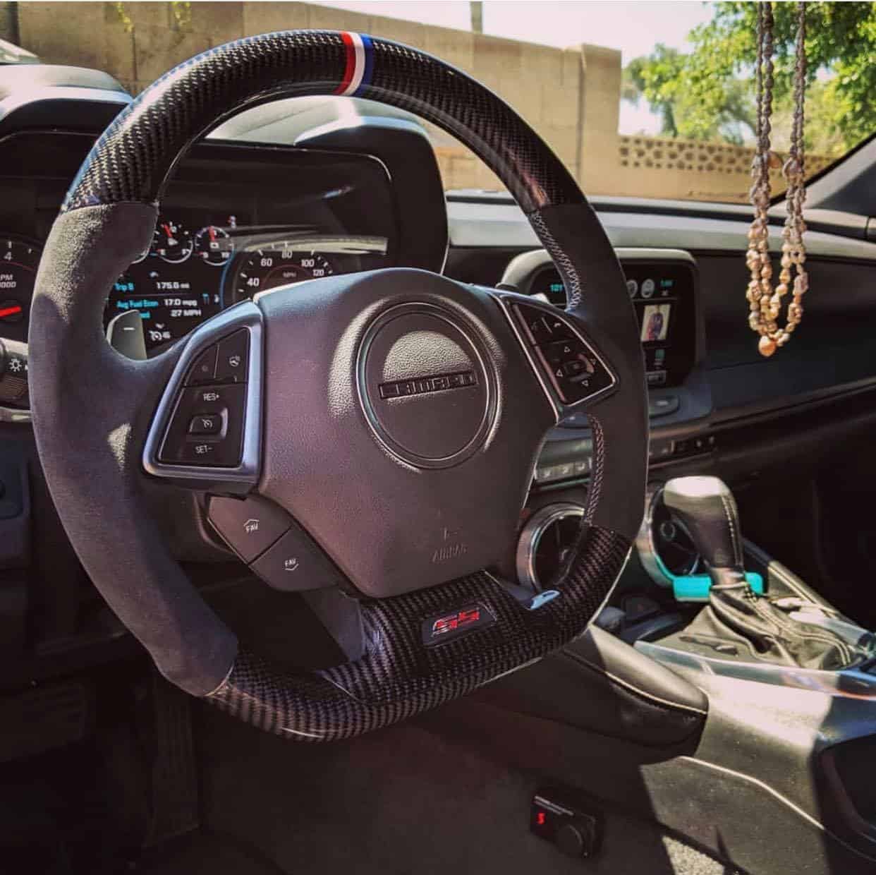 2010 2020 Camaro Carbon Fiber Steering Wheel