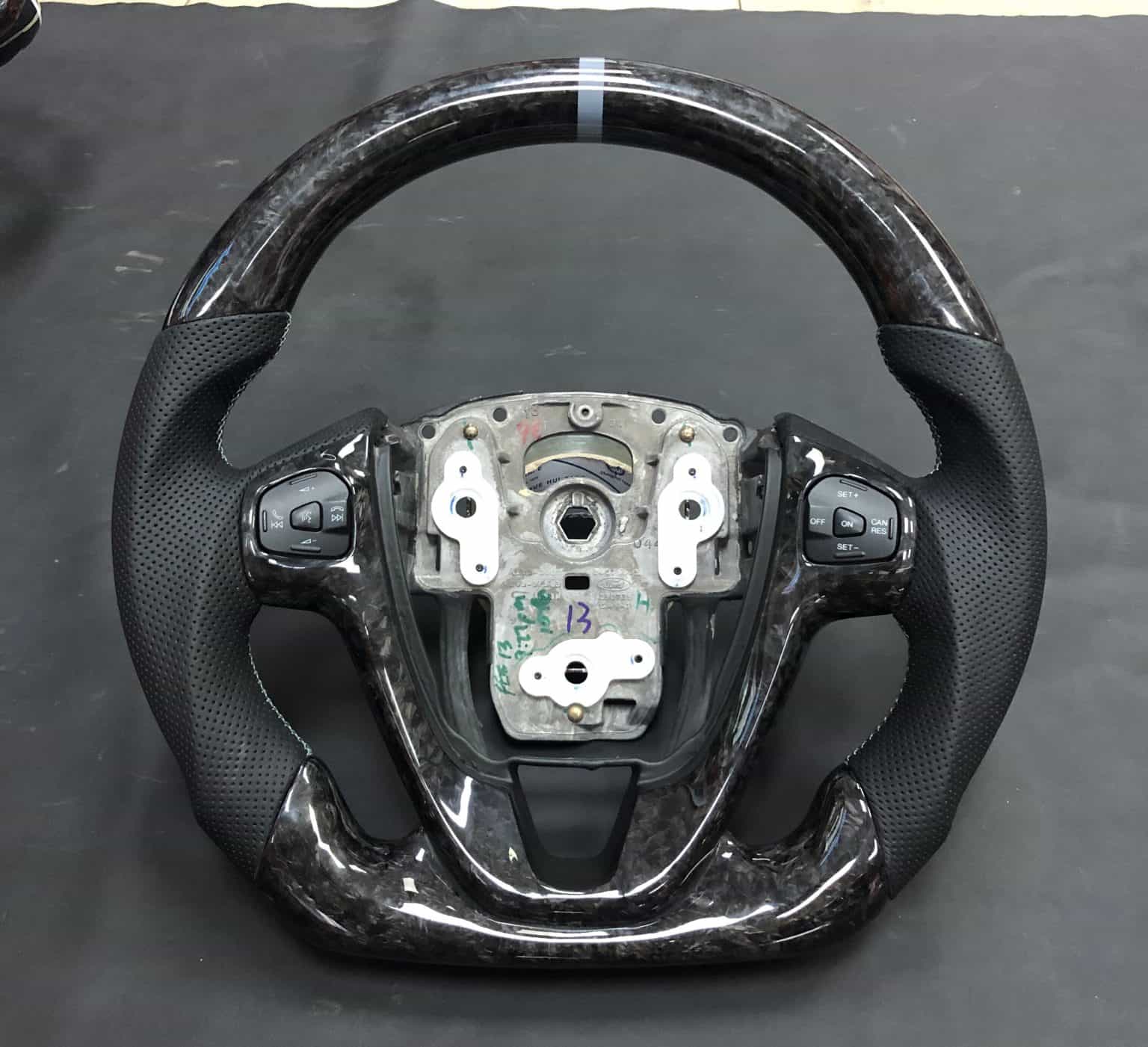 Ford Fiesta/Fiesta ST Custom OEM Steering Wheel - SoCal Garage Works