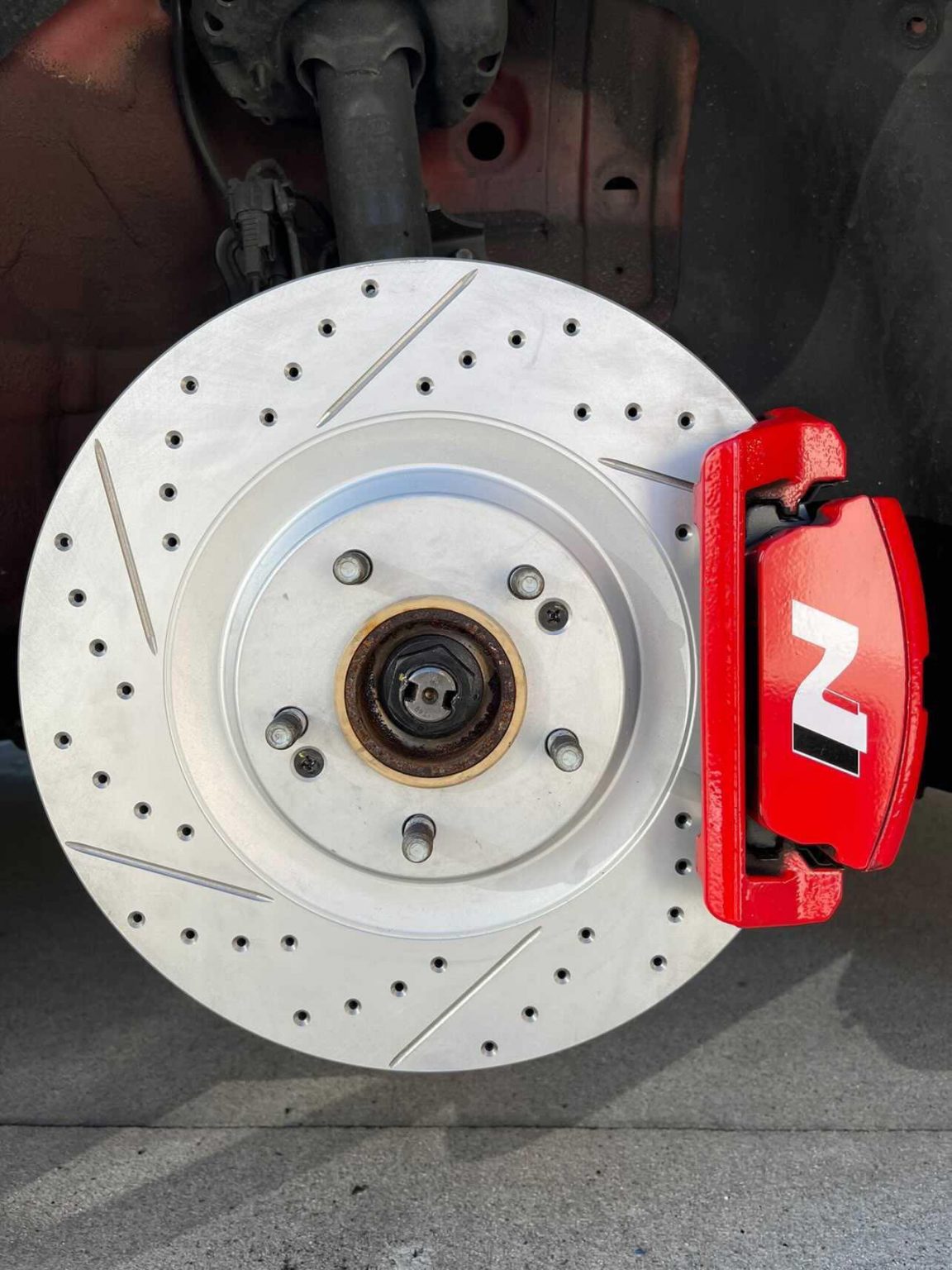 Hyundai Veloster N Front Brake Pads Rotors Performance