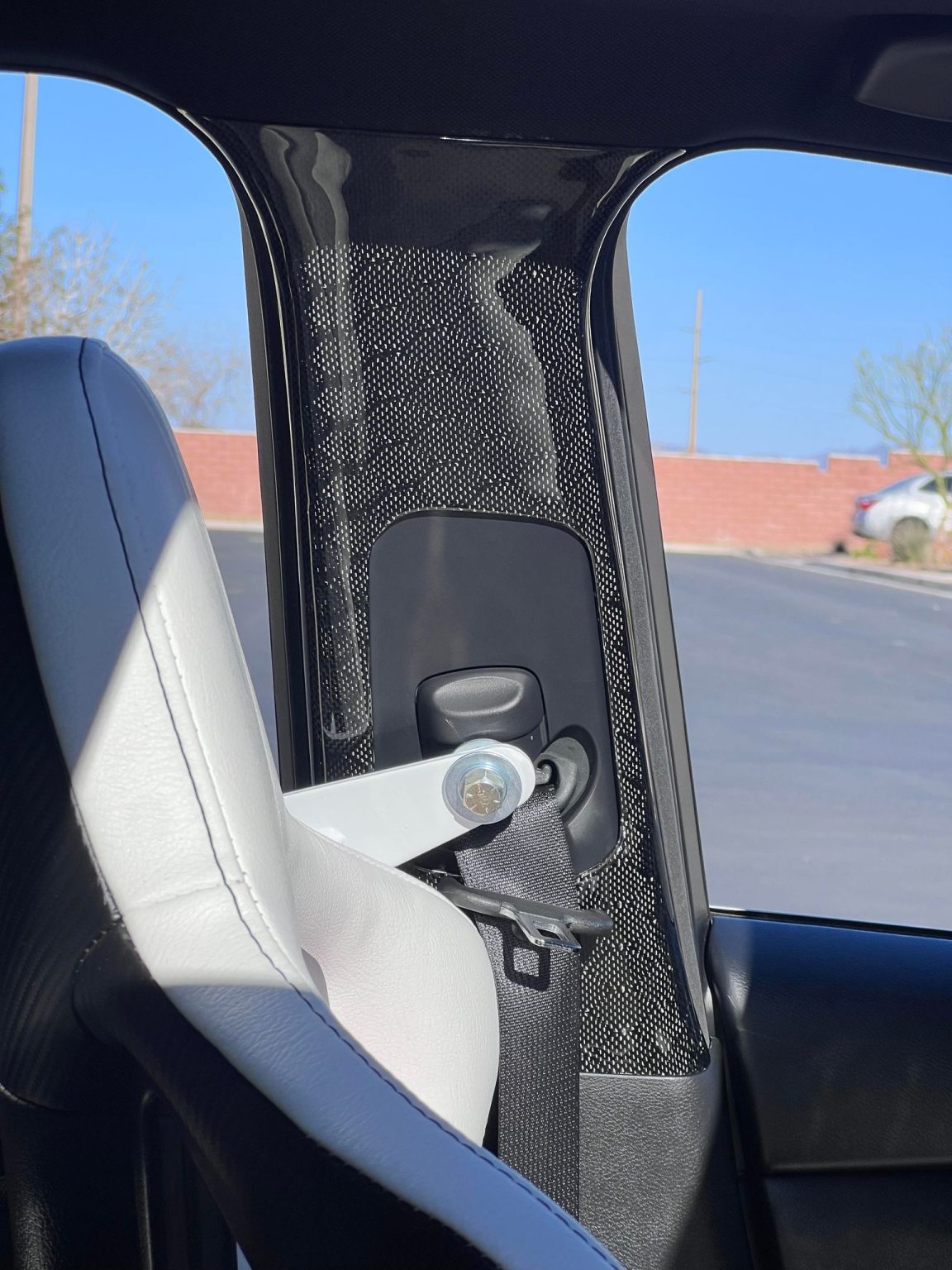 Q50 Q60 Interior Pillars & Seat Belt Pillars SoCal Garage Works